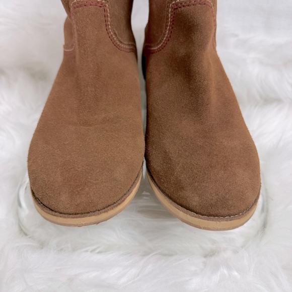 Reef leather Women’s ankle booties brown suede size 6.5 - Picture 6 of 10
